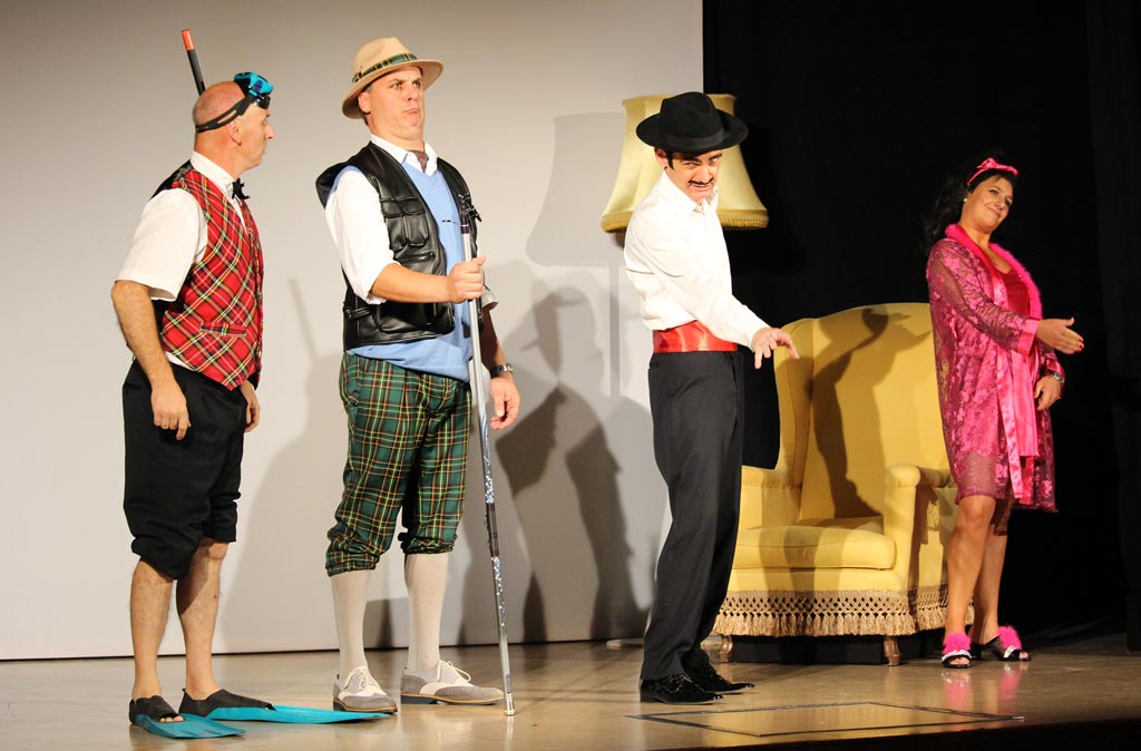 Un Genere Teatrale Con Monologhi Di Un Comico